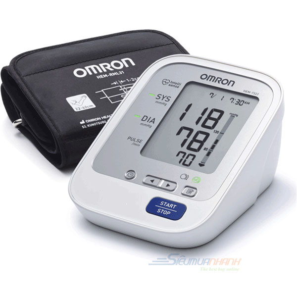 Máy đo huyết áp bắp tay Omron HEM 7322